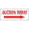 Signmission AUCTION TODAY WITH RIGHT ARROW BANNER SIGN antiques jewelry estate B-120 Auction Today Right Arrw - alternate 1